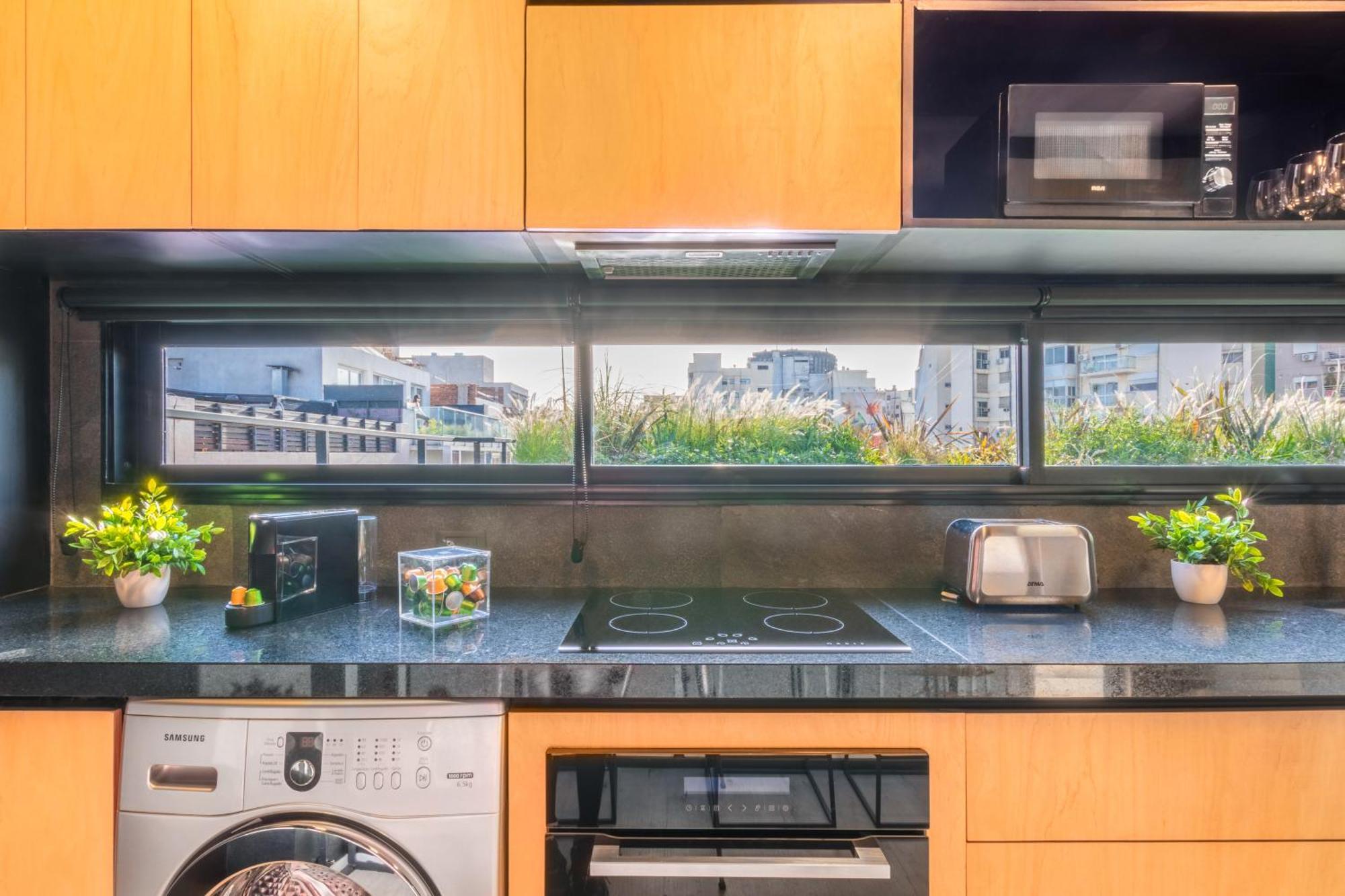 Deluxe Apartments In Palermo - By Buerentals Buenos Aires Rum bild